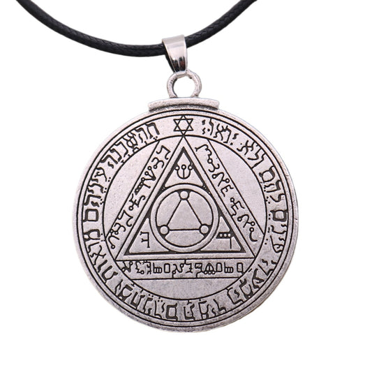 Sun Symbol Power Necklace - European & American Style Men's Jewelry