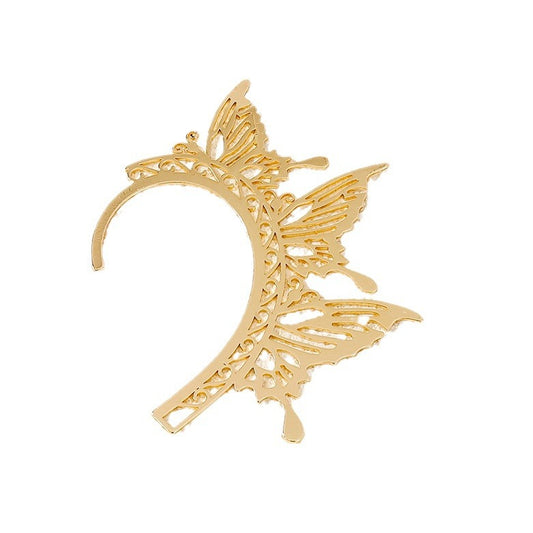 Butterfly Charm Metal Earrings - Planderful Vienna Verve Collection