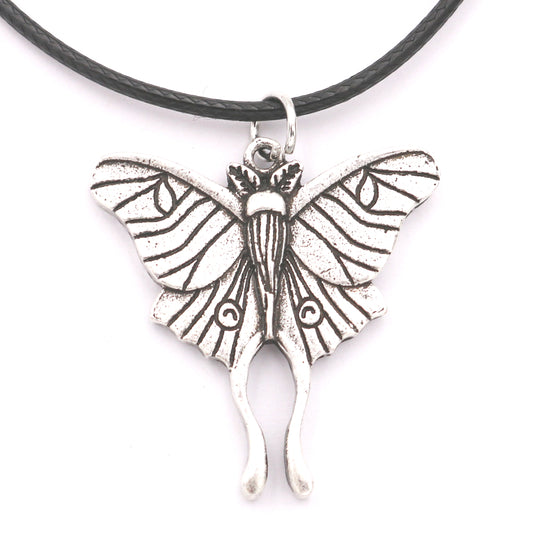 Mini Death Valley Moth Pendant Men's Necklace - Norse Legacy Collection