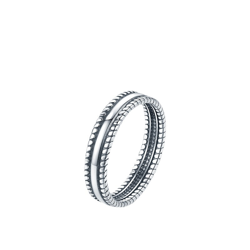 Dainty Sterling Silver Index Finger Ring from Planderful Collection