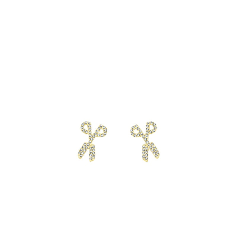 Luxurious Sterling Silver Zircon Earrings from Planderful Collection