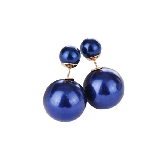 European Pearl Double-sided Earrings for Women