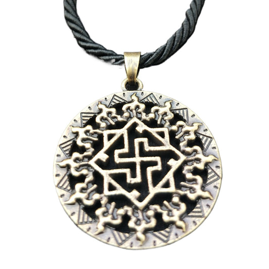 Mystic Norse Heritage Necklace with Warrior Symbol