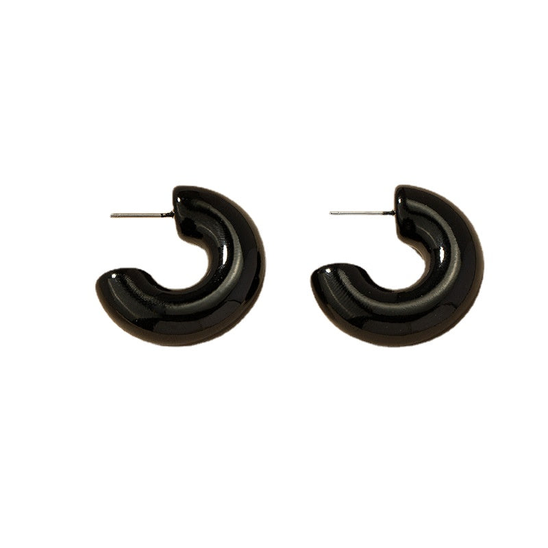 National Style Vienna Verve Metal Earrings - Retro Chic Wholesale Piece