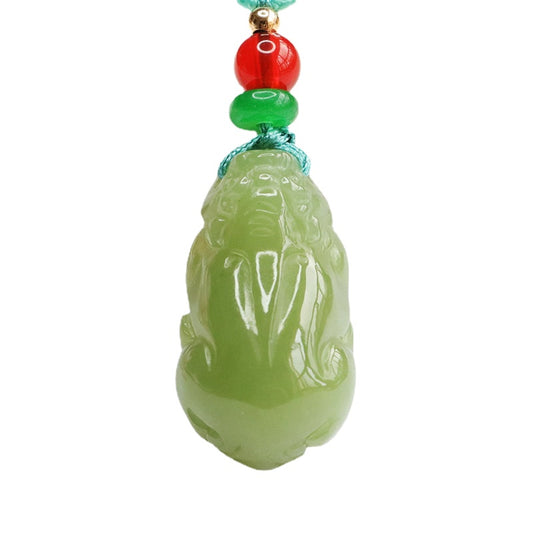 Fortune's Favor Hetian Jade Pixiu Pendant