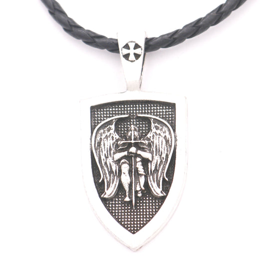 European and American Angel Amulet Necklace - Men's Jewelry from Norse Legacy