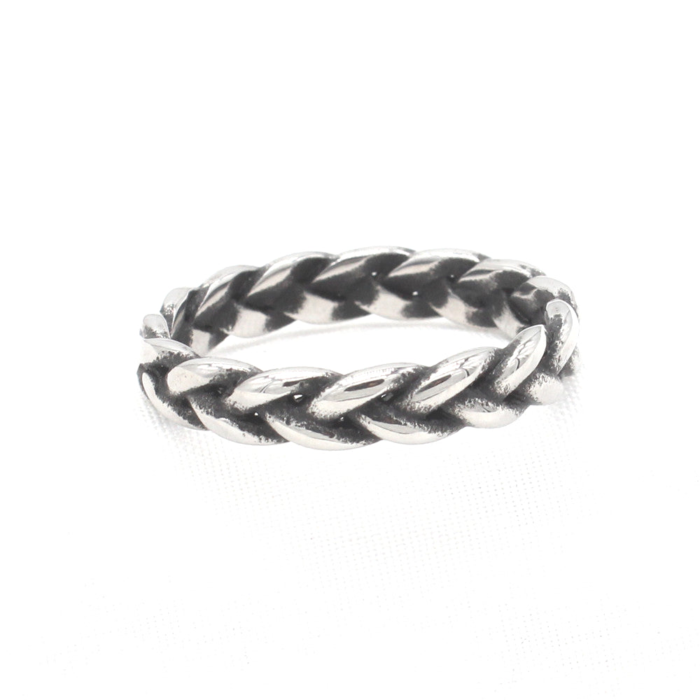 Personalized Retro Viking Titanium Steel Ring for Men - European and American Design, Wholesale Jewelry