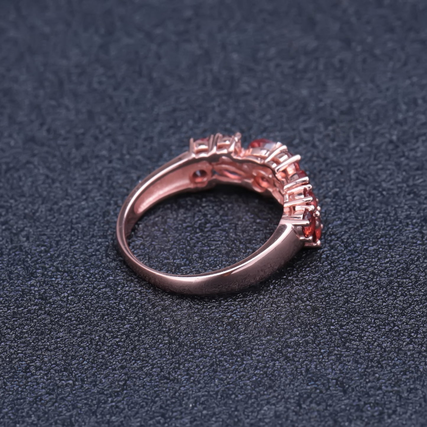 American Fashion S925 Silver Rose Gold Colour Ring for Women