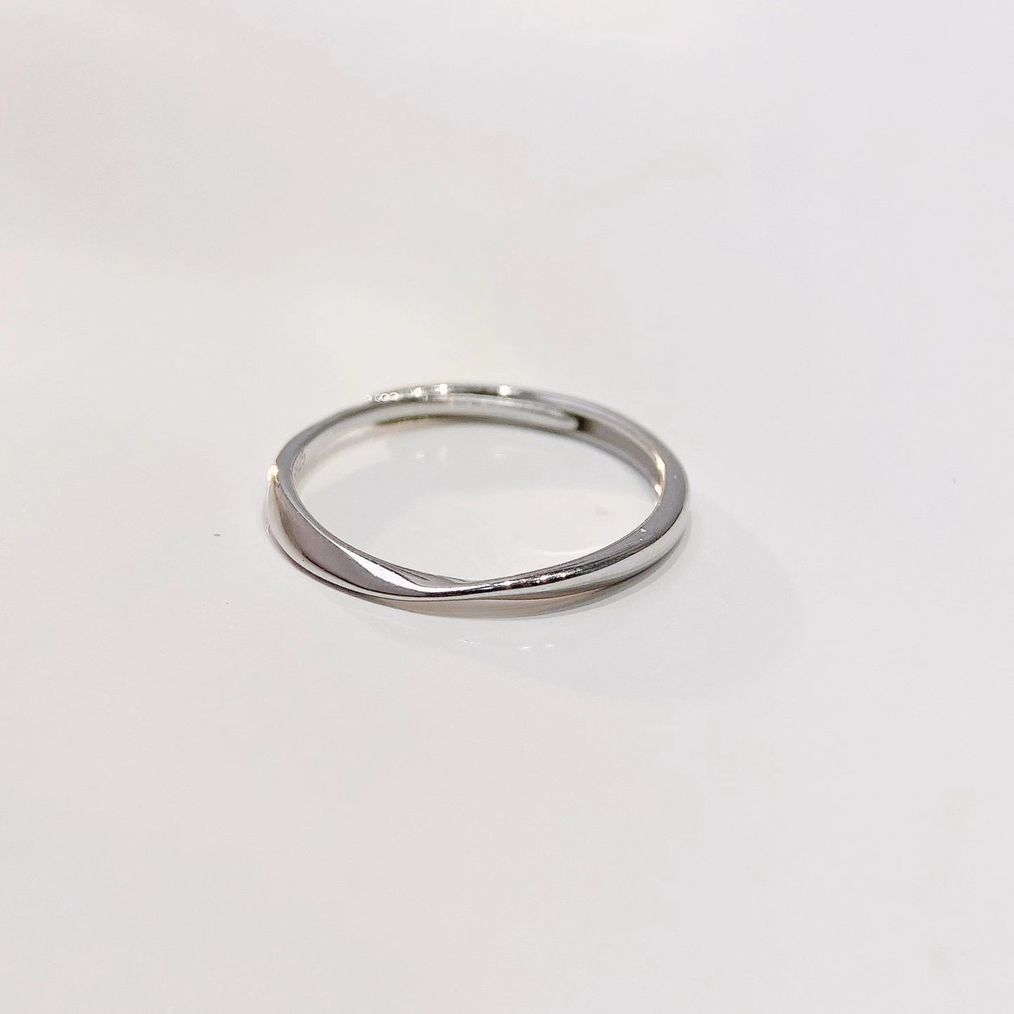 Mobius Silver Ring for Women