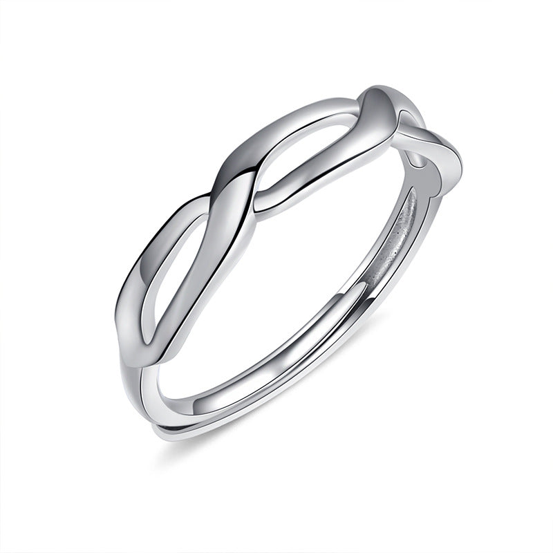 Twisted Wire Silver Ring