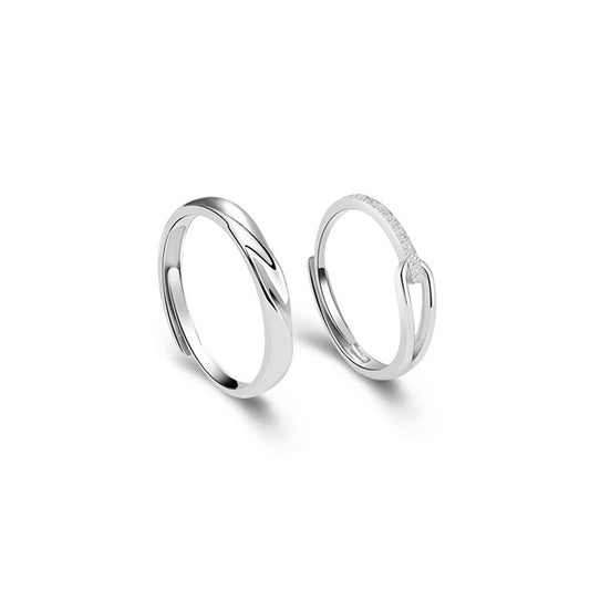 Rupert's Tears silver Couple Ring