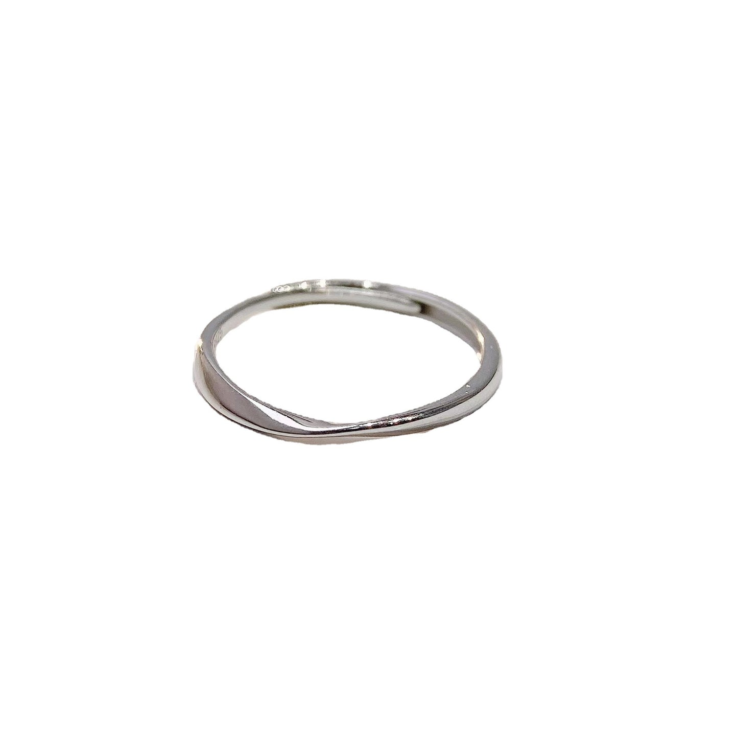 Mobius Silver Ring for Women